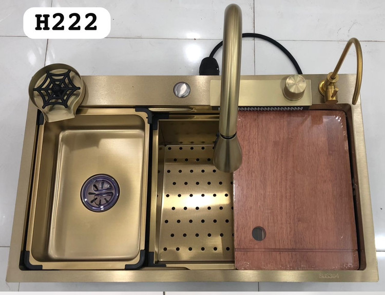 سینک باکسی تک لگن در ابعاد متفاوت برند هوادیائو استیل 304 ضد خش و ضد جرم