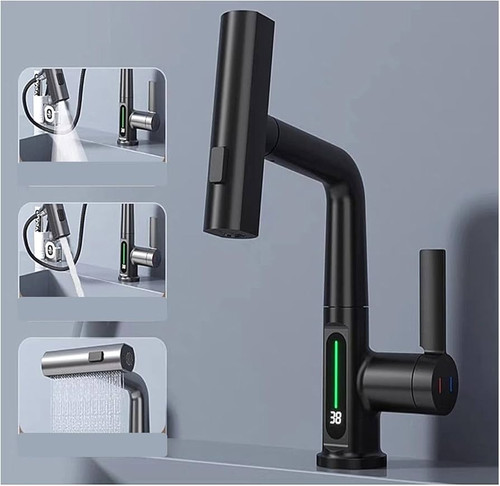 شیر ظرفشویی هوشمند مدل شاوری 4 حالته با نمایشگر دیجیتال 360 درجه Hyshin (محصول خارجی ) اصلی