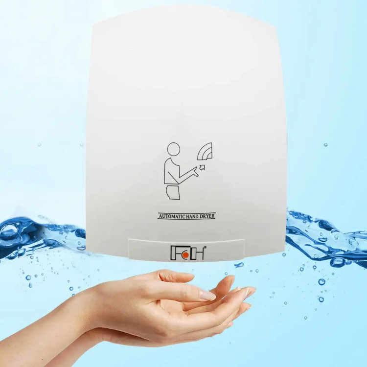 دست خشک کن اتوماتیک برند Hyshin مدل TurboDry 1800W | سریع، بیصدا، طراحی لوکس